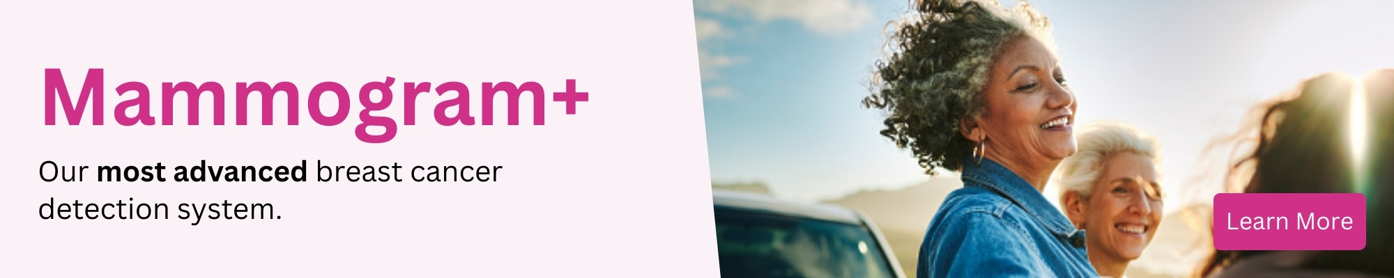 Mammogram Plus Website Banner